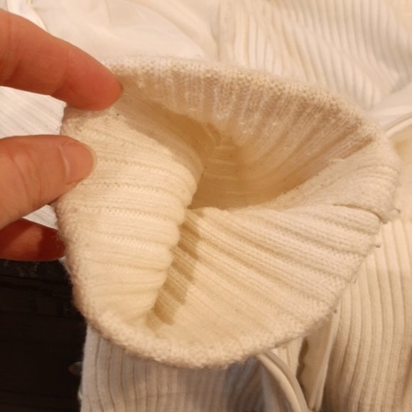 ESSENTIALS BY MILANO Faux Fur Ribbed Knit Jacket Zip Front Stretch 3X - Picture 13 of 15